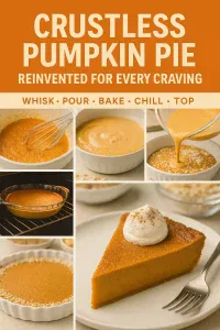 crustless pumpkin pie