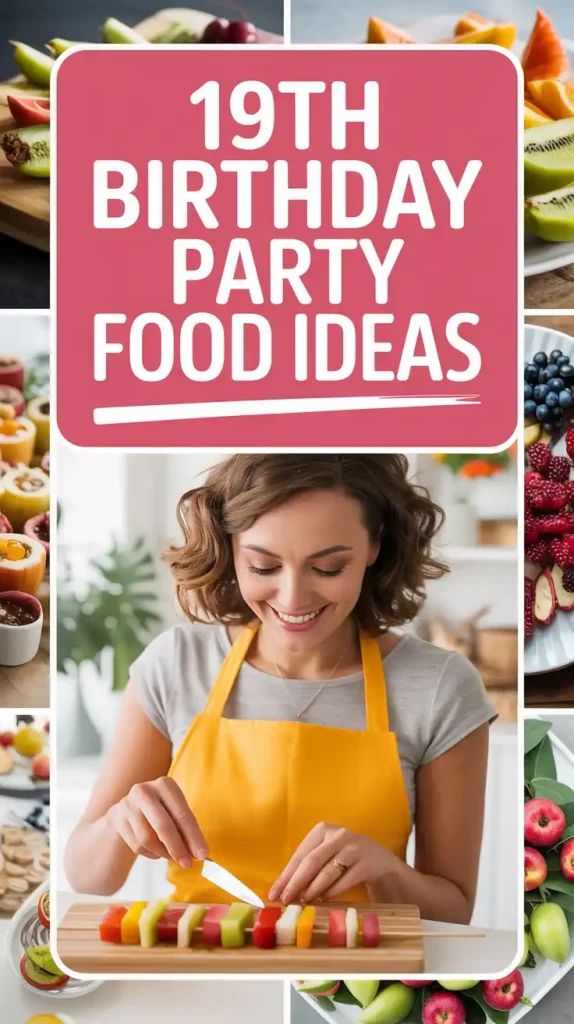 19th Birthday Party Food Ideas