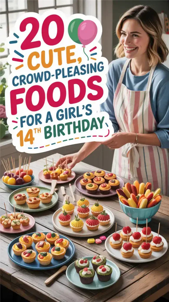 20 Cute, Crowd Pleasing Foods For a 14th Birthday
