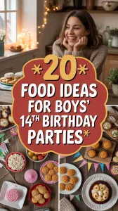 20 Food Ideas For Boys’ 14th Birthday Parties