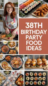 38th Birthday Party Food