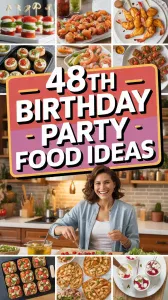 48th Birthday Party Food Ideas