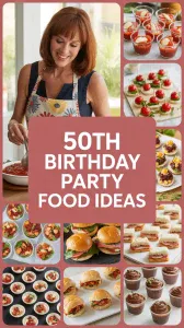 50th Birthday Party Food Ideas