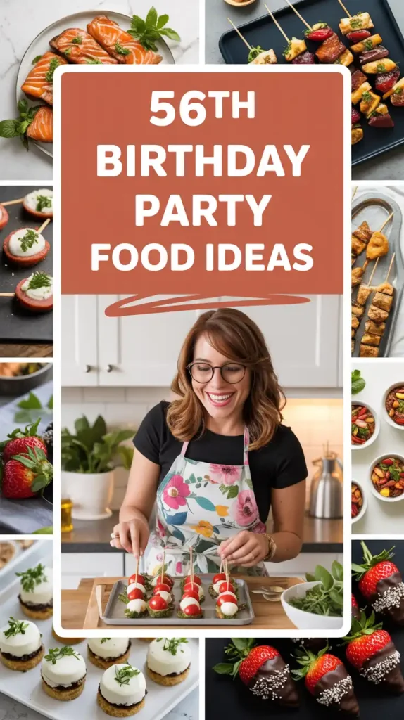 56th Birthday Party Food Ideas