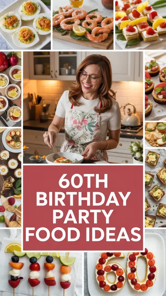 60th Birthday Party Food Ideas