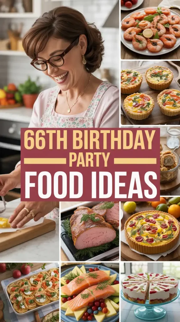 66th Birthday Party Food Ideas