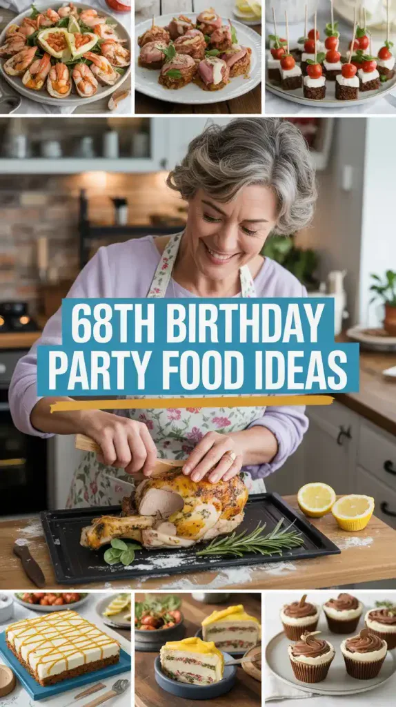 68th Birthday Party Food Ideas