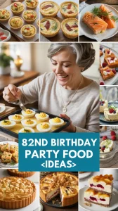 82nd Birthday Party Food Ideas