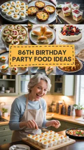 86th Birthday Party Food Ideas