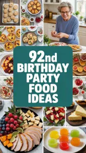 92nd Birthday Party Food Ideas