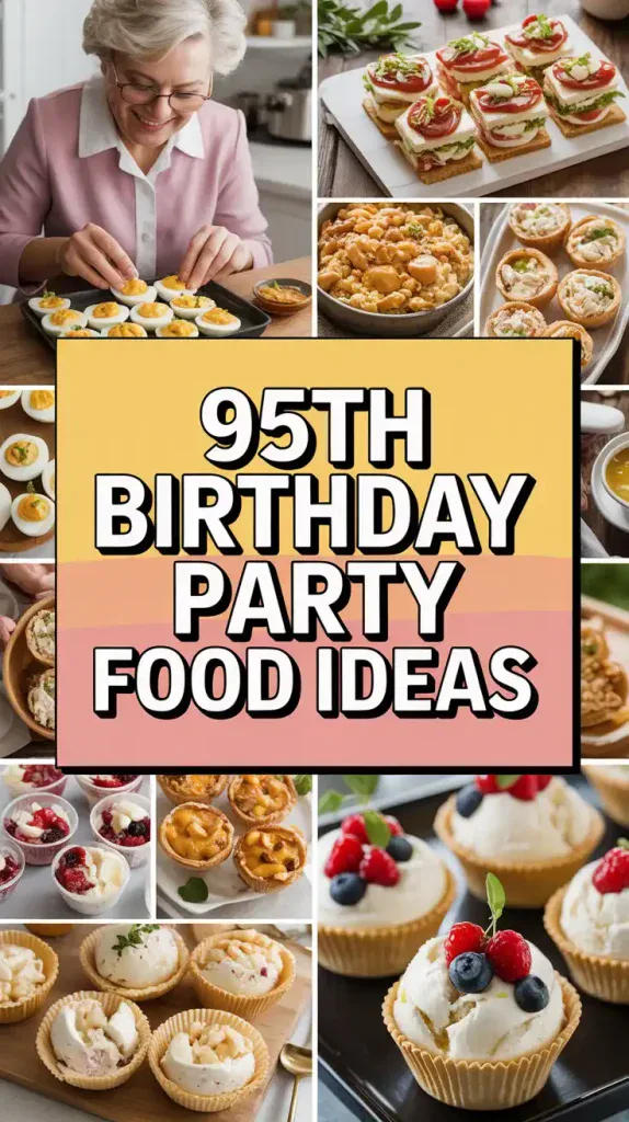 95th Birthday Party Food Ideas