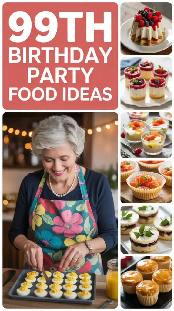 99th Birthday Party Food Ideas