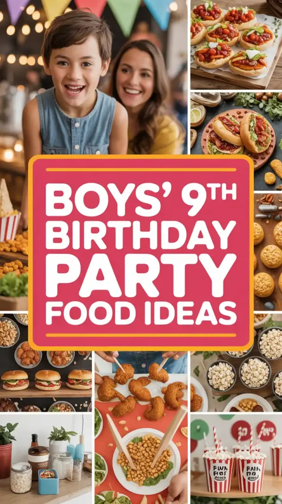 Boys 9th Birthday Party