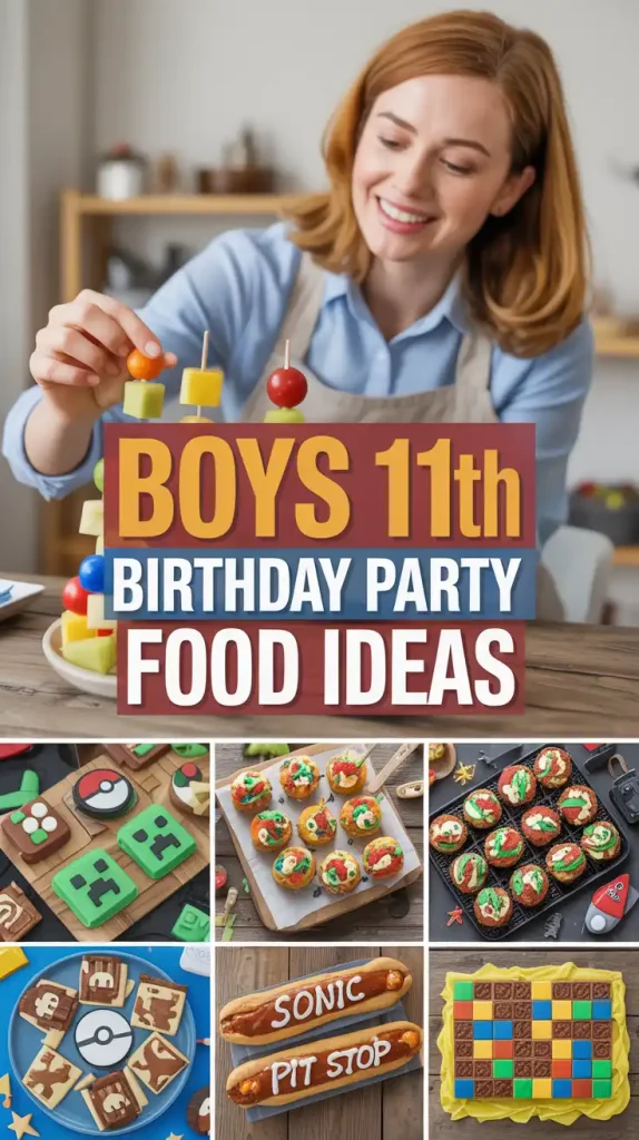 20 Boys 11th Birthday Party Food Ideas Kids Actually Eat