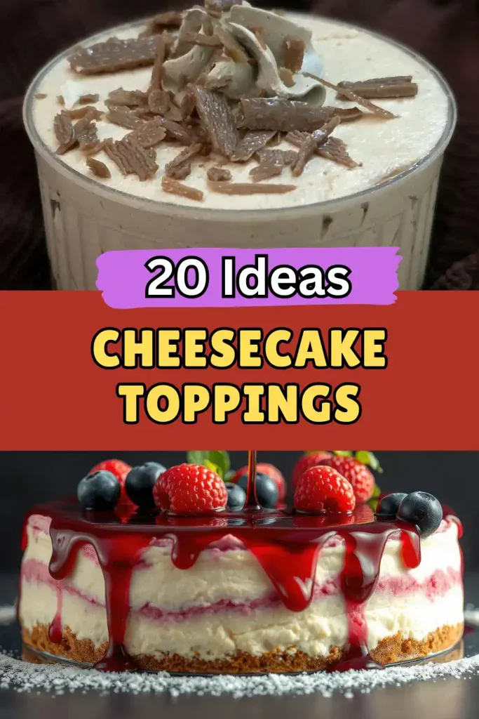 Cheesecake Toppings for Every Mood