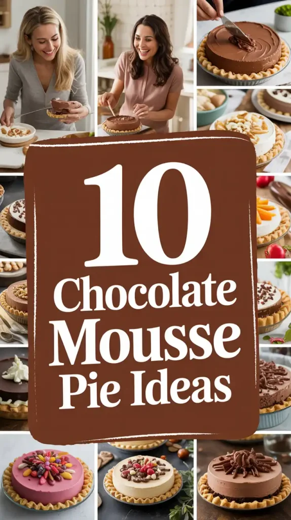 Chocolate Mousse Pie Ideas