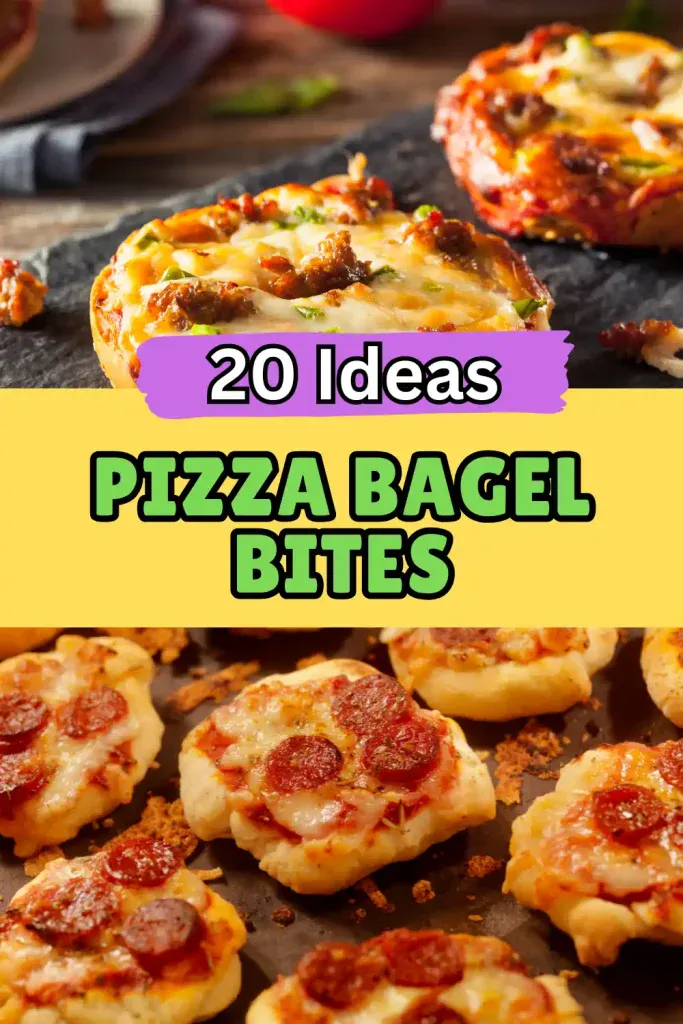Classic Pepperoni Pizza Bagel Bites