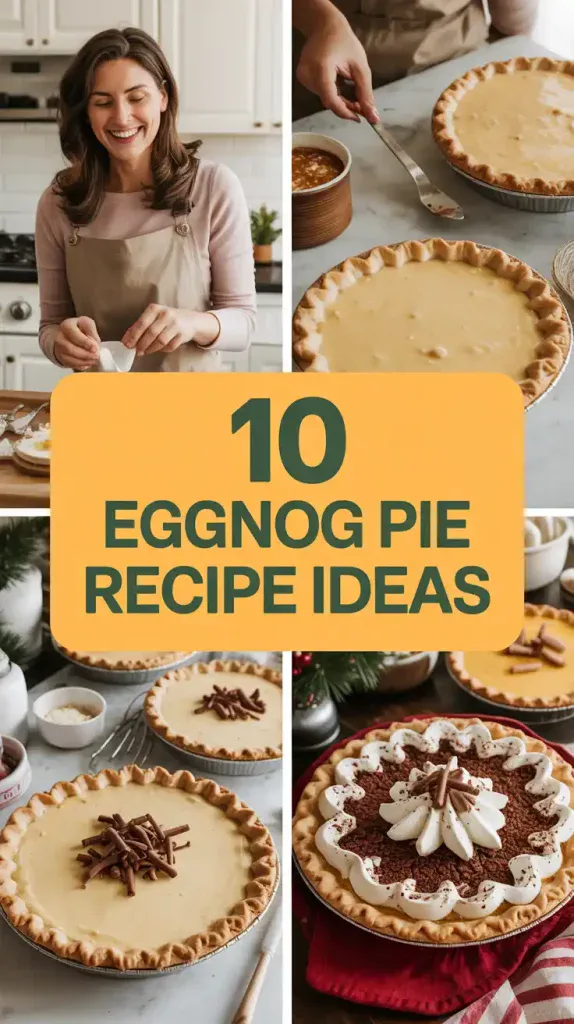 Eggnog Pie Recipe