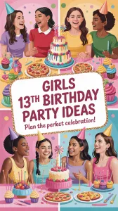 Girls 13th Birthday Party Food Ideas