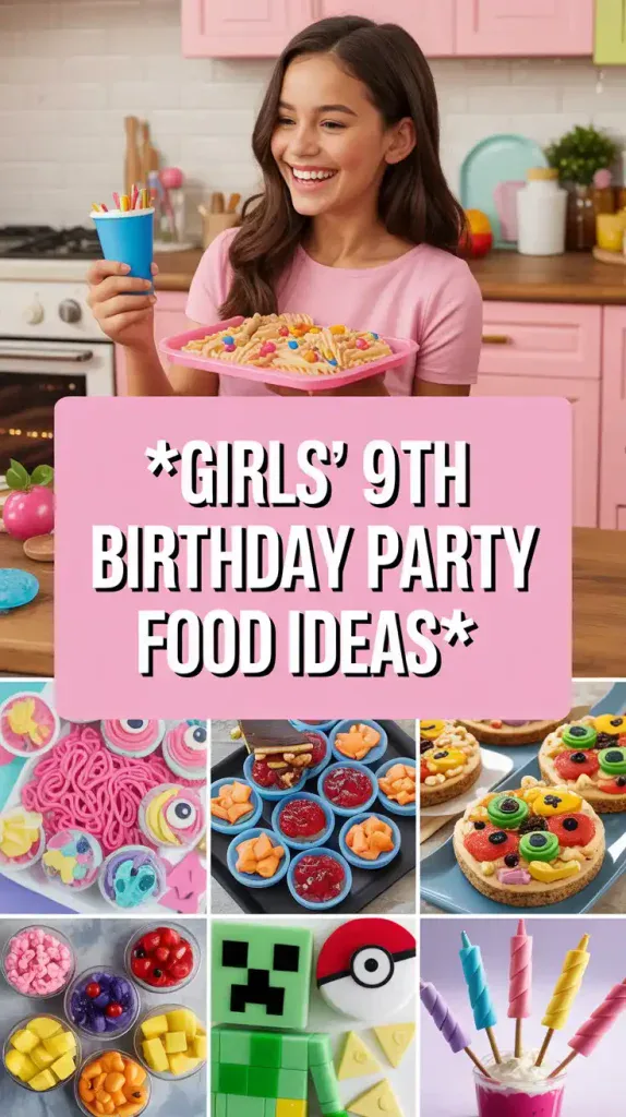 20 Winning Foods for a Fun 9th Birthday