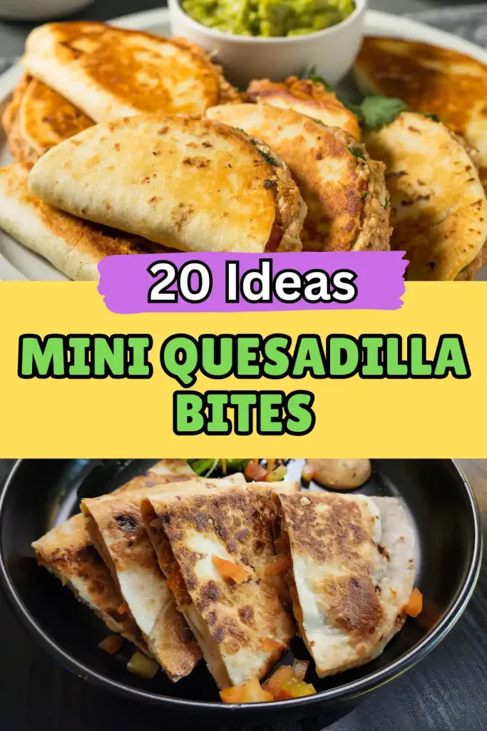 Mini Quesadilla Bites