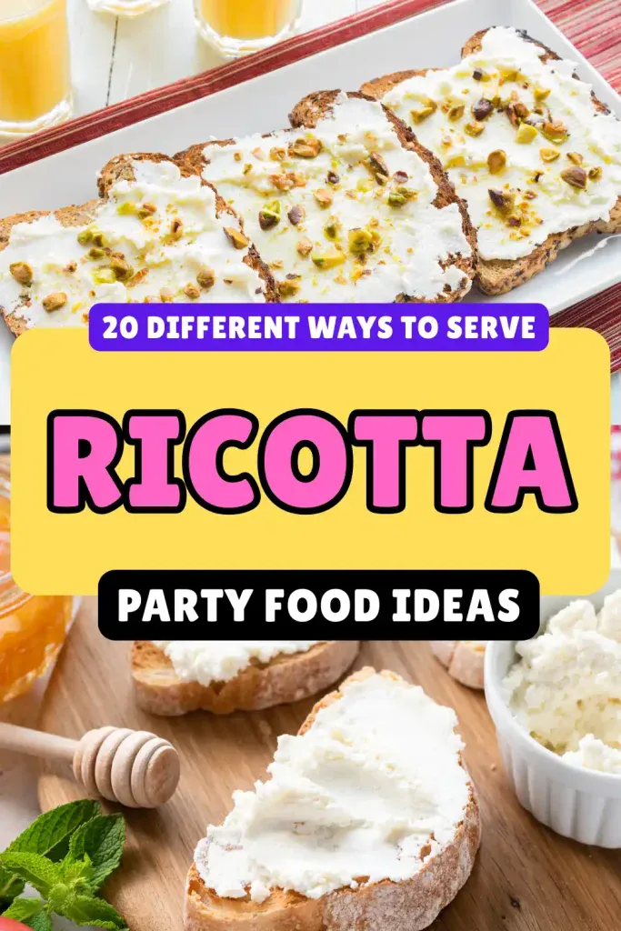 20 Easy Ricotta Recipes for Parties That Wow Without Stress