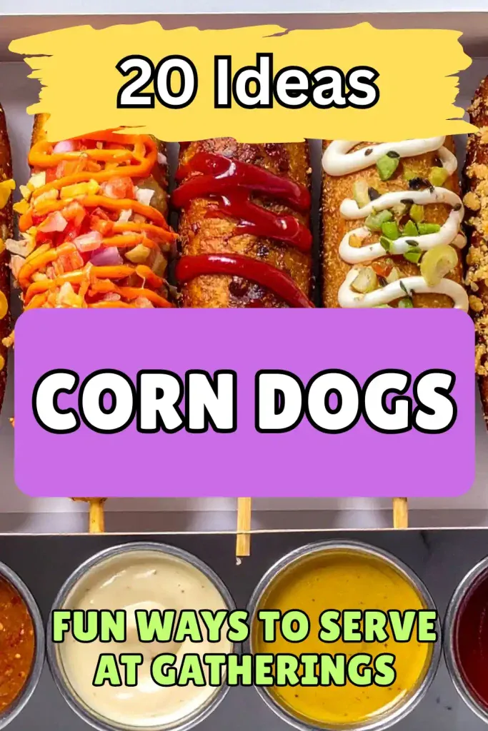 Corn Dogs Fun Ways to Serve at Gatherings