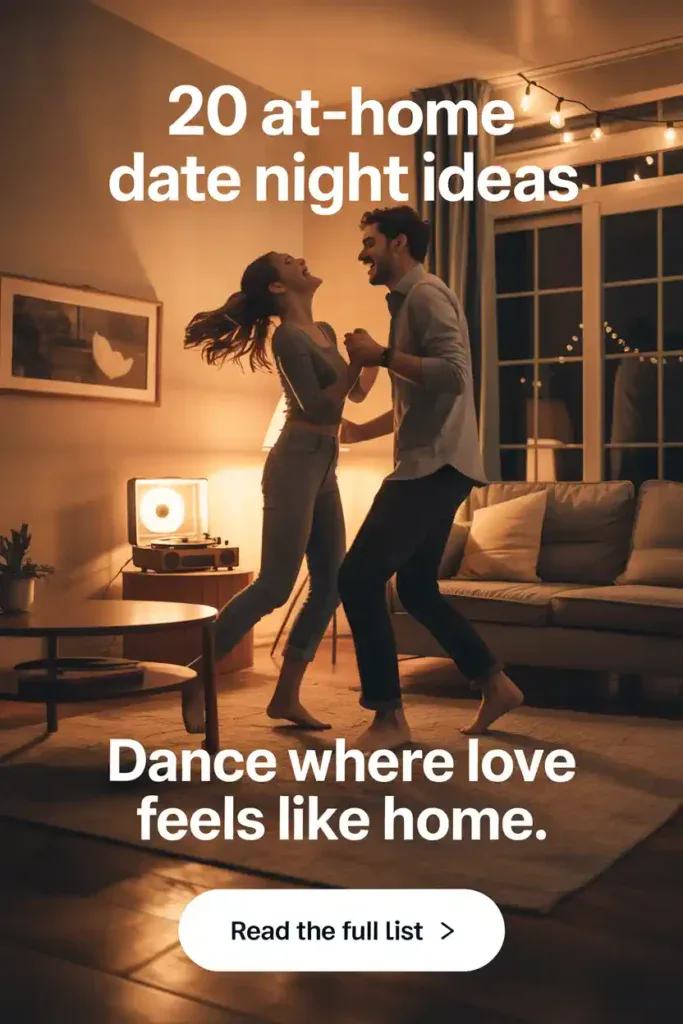 Easy, budget-friendly at-home date night ideas that bring fun, laughter, and connection back into your evenings—no babysitter or reservation needed.